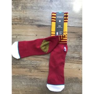 Stance Classic Crew Socks (Cardinal/Gold)